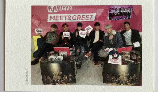 B.A.P MATRIX サイン B.A.P 'MATRIX' MWAVE MEET & GREET EXCLUSIVE POLAROID PHOTOCARD
